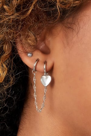 pendientes de acero inoxidable  h5 Imagen2